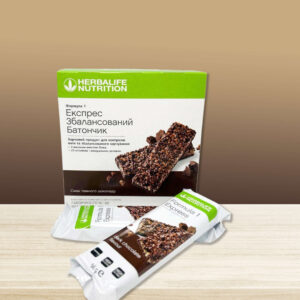 Протеїнові батончики Формула 1 Експрес Темний шоколад від Herbalife